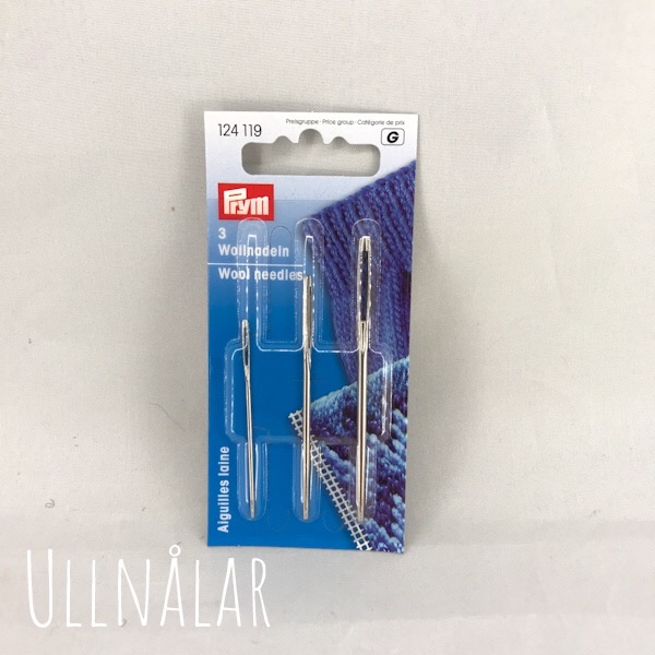 Prym Ullnål 3 styck av hög kvalitet – perfekt för ditt nästa kreativa projekt. Alltid med snabb leverans och trygga betalningar.