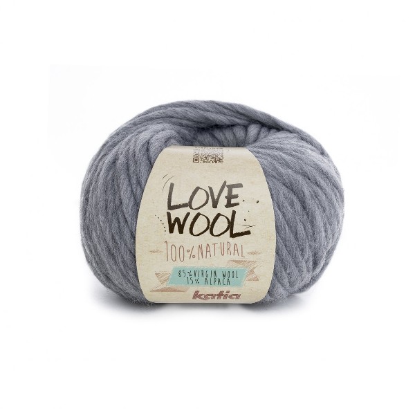 Katia Love Wool 106 grå
