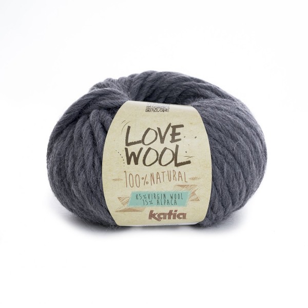 Katia Love Wool 107 grå