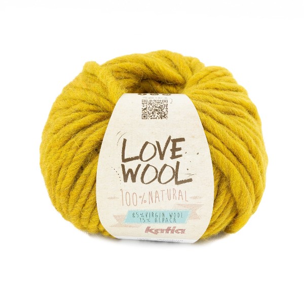 Katia Love Wool 128 senap