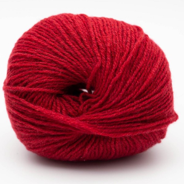 Eco Cashmere Fingering 10041 cherry red