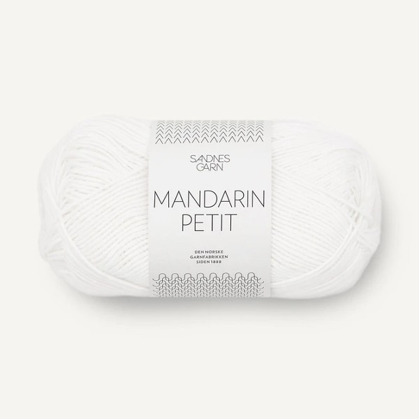 Mandarin Petit 1001 optisk vit