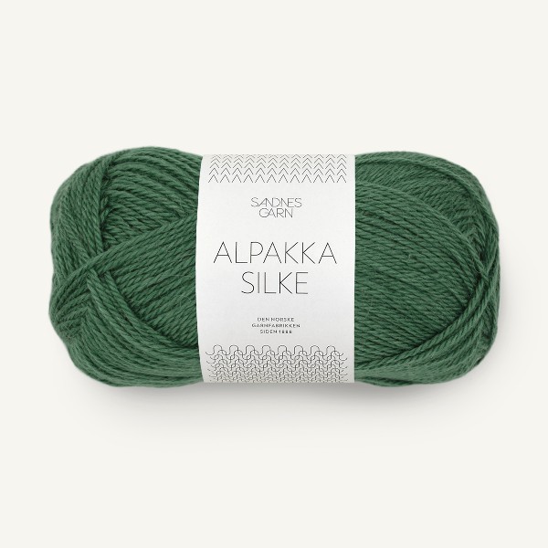 Alpakka Silke 8264 grön