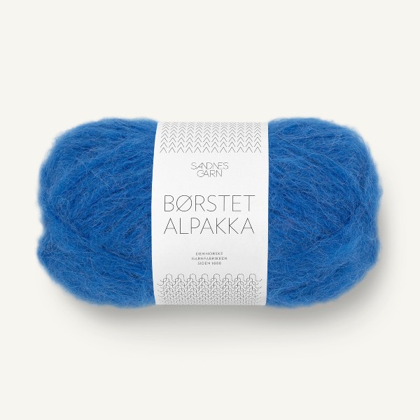 Borstad Alpakka 6046 Jolly blue