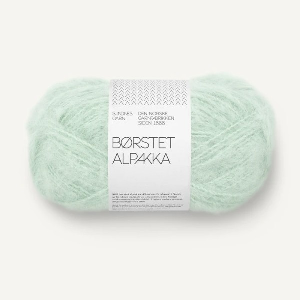 Borstad Alpakka 7911 mint green av hög kvalitet – perfekt för ditt nästa kreativa projekt. Alltid med snabb leverans och trygga betalningar.