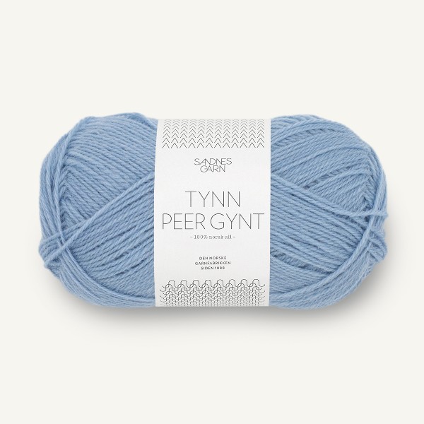 Tynn Peer Gynt 6032 blå hortensia