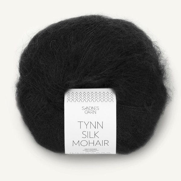 Tynn Silk Mohair 1099 svart