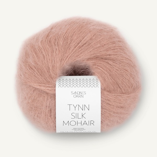 Tynn Silk Mohair 3511 puderrosa