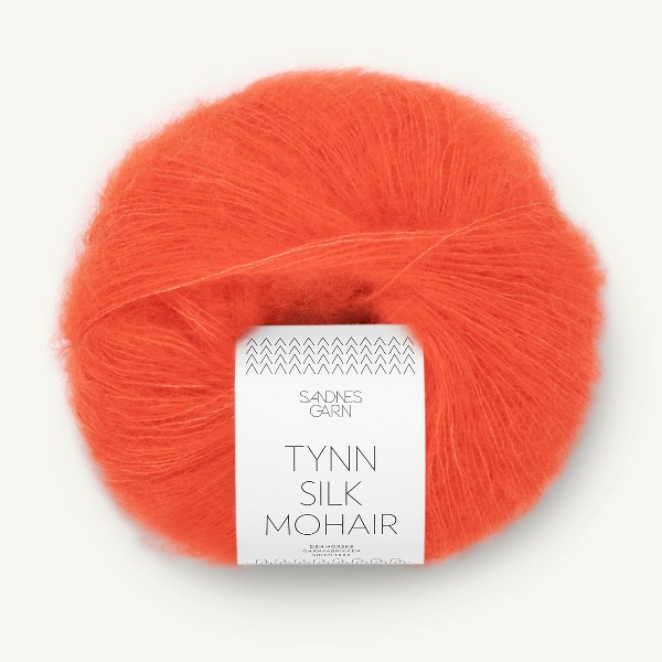 Tynn Silk Mohair 3818 orange