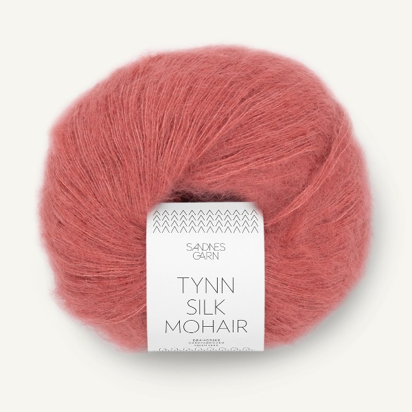 Tynn Silk Mohair 4025 ljus sienna