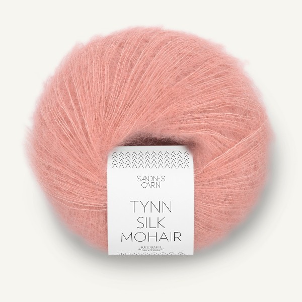 Tynn Silk Mohair 4033 persikoblomma