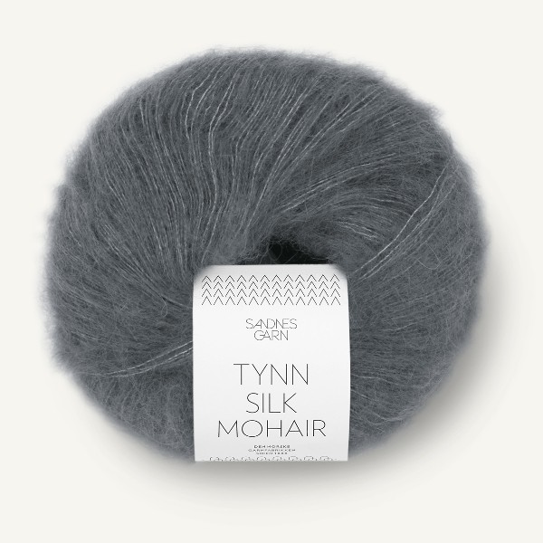 Tynn Silk Mohair 6707 stålgrå