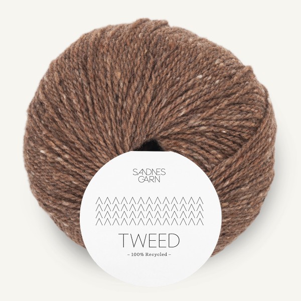 Tweed Recycled 3185 brun