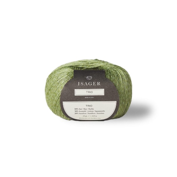 Isager Trio 1 färg green tea av hög kvalitet – perfekt för ditt nästa kreativa projekt. Alltid med snabb leverans och trygga betalningar.