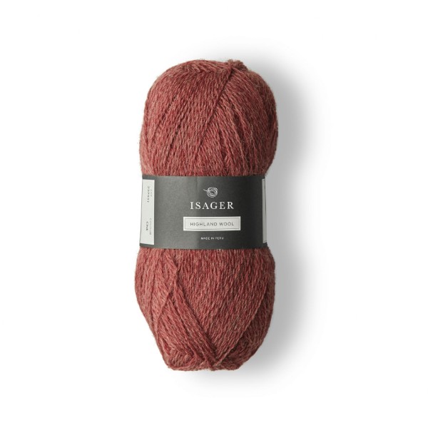 Isager Highland Wool färg chili av hög kvalitet – perfekt för ditt nästa kreativa projekt. Alltid med snabb leverans och trygga betalningar.