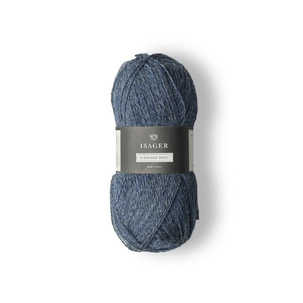 Isager Highland Wool färg denim blue av hög kvalitet – perfekt för ditt nästa kreativa projekt. Alltid med snabb leverans och trygga betalningar.