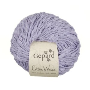 Gepard Cotton Waves 615 Lilac av hög kvalitet – perfekt för ditt nästa kreativa projekt. Alltid med snabb leverans och trygga betalningar.