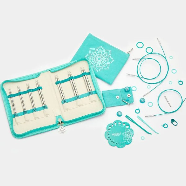 KnitPro Mindful Believe set ändstickor 7 par 13cm av hög kvalitet – perfekt för ditt nästa kreativa projekt. Alltid med snabb leverans och trygga betalningar.