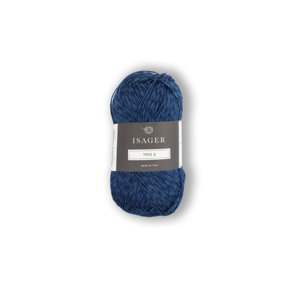 Isager Trio 2 indigo av hög kvalitet – perfekt för ditt nästa kreativa projekt. Alltid med snabb leverans och trygga betalningar.
