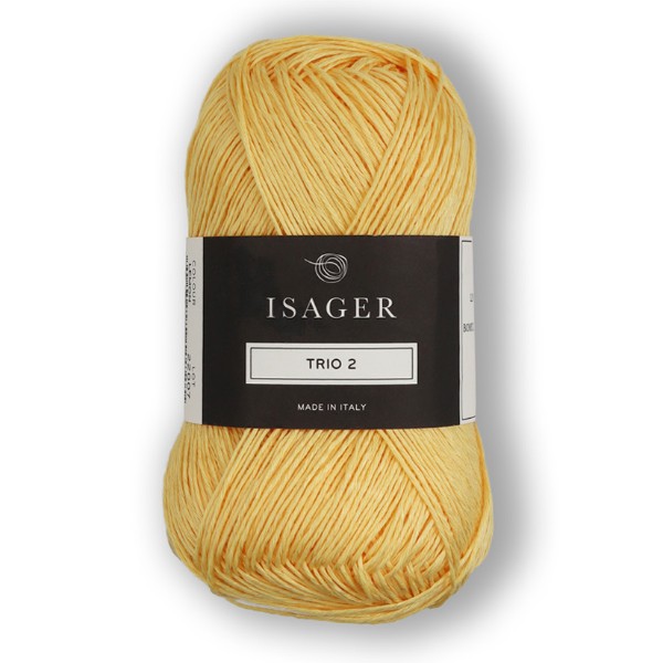 Isager Trio 2 lemon av hög kvalitet – perfekt för ditt nästa kreativa projekt. Alltid med snabb leverans och trygga betalningar.