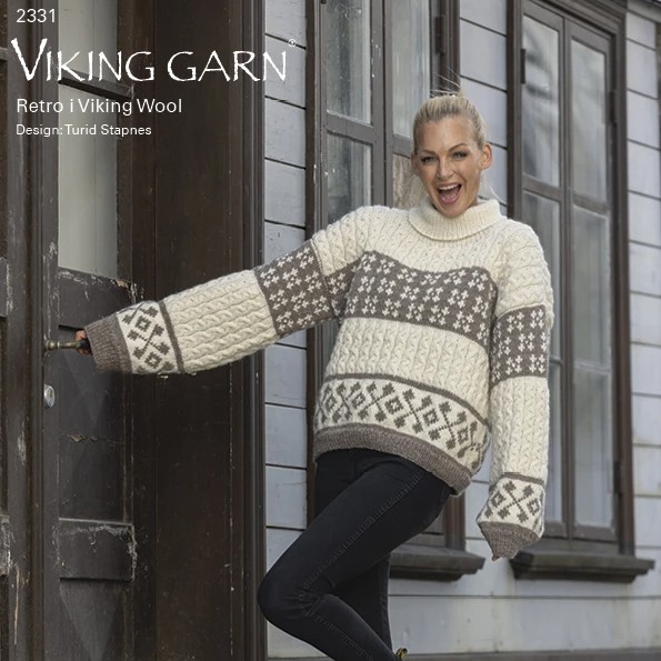 Mönstertidning Viking Wool 2331 Retro av hög kvalitet – perfekt för ditt nästa kreativa projekt. Alltid med snabb leverans och trygga betalningar.