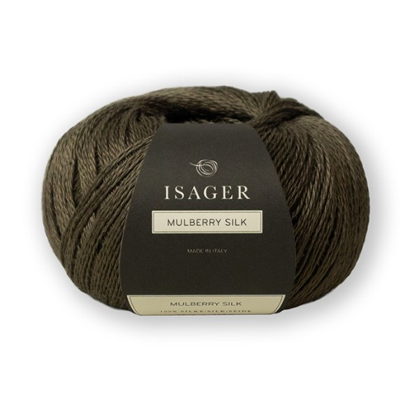 Isager Mulberry Silk Khaki av hög kvalitet – perfekt för ditt nästa kreativa projekt. Alltid med snabb leverans och trygga betalningar.