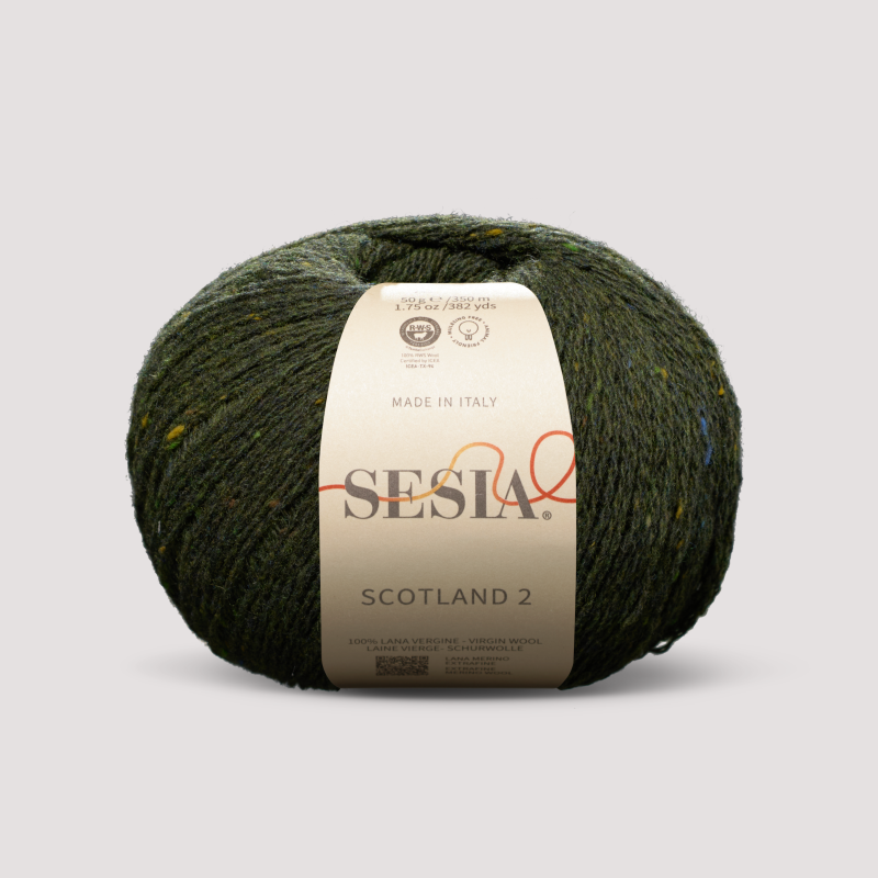 Sesia Scotland 2 1785 mörkgrön tweed av hög kvalitet – perfekt för ditt nästa kreativa projekt. Alltid med snabb leverans och trygga betalningar.