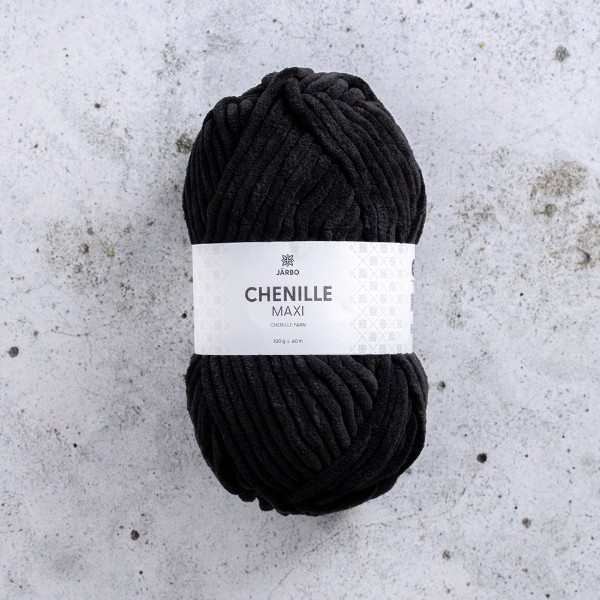 Chenille Maxi 12303 svart av hög kvalitet – perfekt för ditt nästa kreativa projekt. Alltid med snabb leverans och trygga betalningar.