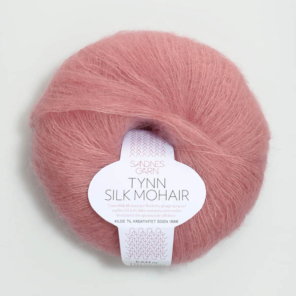 Tynn Silk Mohair 4323 rosa