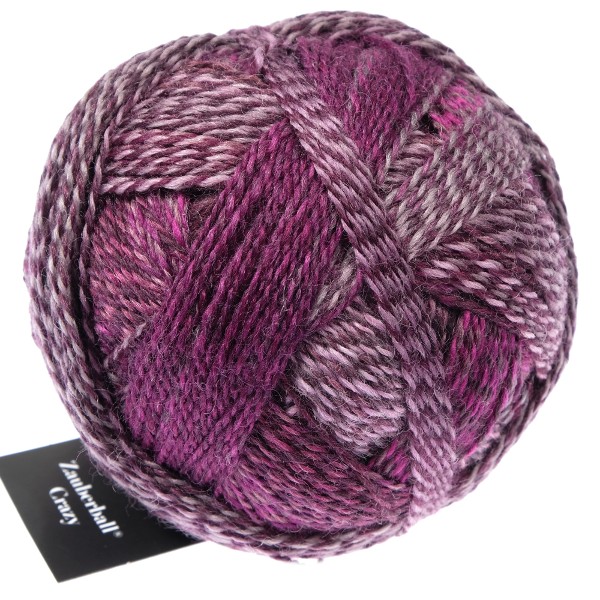 Crazy Zauberball 2543 lila av hög kvalitet – perfekt för ditt nästa kreativa projekt. Alltid med snabb leverans och trygga betalningar.